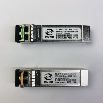 10G 10KM CWDM 1311nm SFP optical transceive double fiber SFP