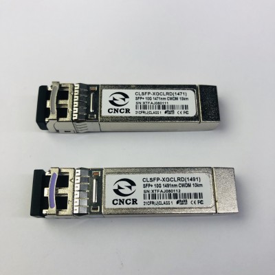 10G 10KM CWDM 1471nm SFP   optical transceive  double fiber SFP