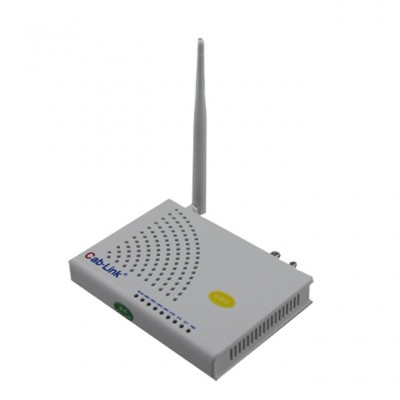 7.5-67.5MHz Ethernet over coax Eoc slave router with 4FE and  WIFI