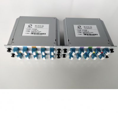 APC Fiber Optical 1x18  including Multiplexer Demultiplexer WDM Splitter